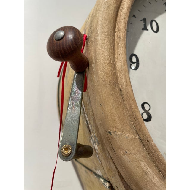 19th Century 19c Swedish Antique Painted Mora Clock For Sale - Image 5 of 9