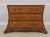 Lineage Leather Wrapped Continental 3 Drawer Chest Dresser For Sale - Image 12 of 12