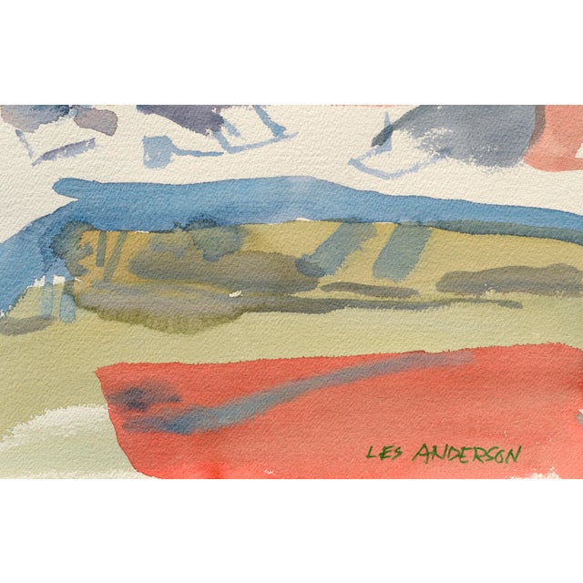 Vintage Classroom Figurative by Les Anderson For Sale In Monterey, CA - Image 6 of 6