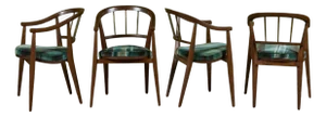 Set of Four Edward Wormley Dining Chairs for Dunbar