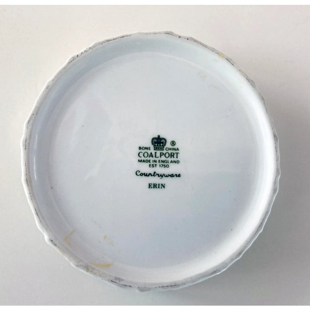 1960s Coalport “Erin” Round Box and Lid With Shamrocks 2 Available For Sale In Los Angeles - Image 6 of 7