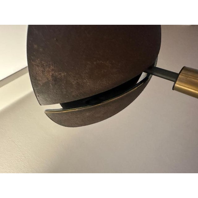 Bronze Uplighter and Reading Floor Lamp by Tobias Grau, 1990 For Sale - Image 6 of 14