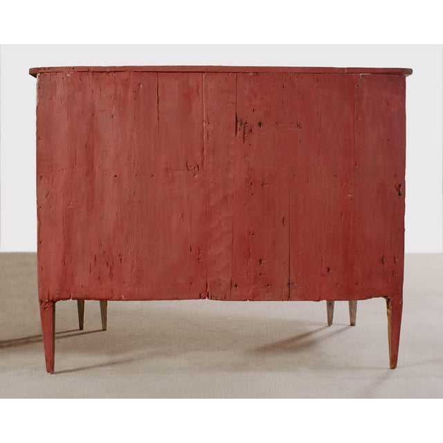 Pair of Italian Venetian Faux Marble Top Painted Cabinets For Sale - Image 17 of 18