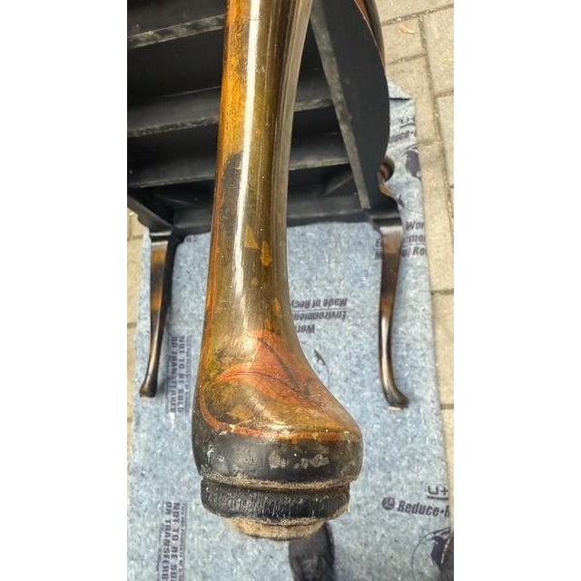 Maitland-Smith Hand-Painted Chinoiserie Coffee Table With Scalloped Top For Sale - Image 13 of 15