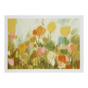 1970s "Day Flowers" Lithograph by Joan Paley