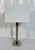Metal Marian Jamieson "Cube" Table Lamp Polished Nickel Modernist Design For Sale - Image 7 of 17