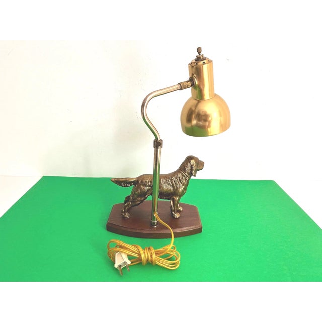 1960s Retriever Dog Desk Lamp For Sale - Image 15 of 18