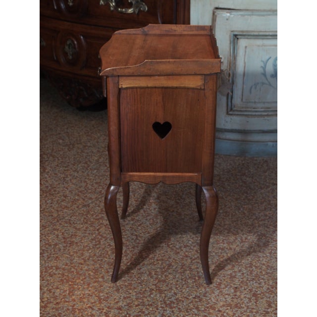 19th Century French Walnut Side Table For Sale - Image 4 of 8