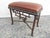 Antique French Faux Bamboo Stool For Sale - Image 12 of 17