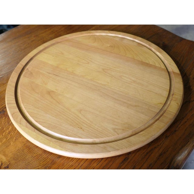 Large Pine Lazy Susan, 1960s For Sale - Image 3 of 7