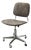 Italian Swivel Office Chair with Chrome Base, 1970s For Sale