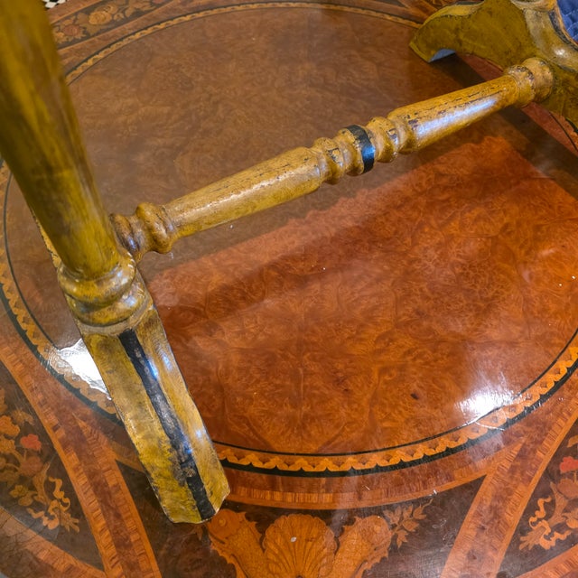 Antique Early 19th Century English Country Style Single-Drawer Chess or Games Table For Sale - Image 12 of 14