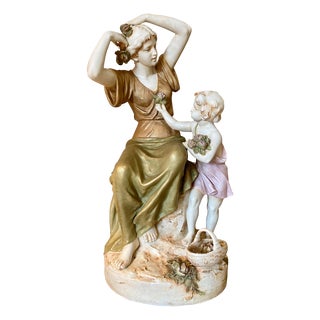 Bohemia Porcelain Group from Royal Dux, 20th Century For Sale