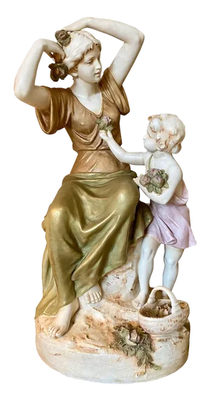 Bohemia Porcelain Group from Royal Dux, 20th Century