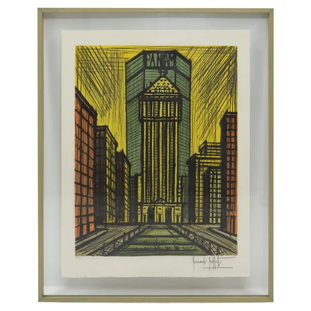 Bernard Buffet, Panam, 1980s, Lithograph, Framed For Sale