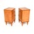 Wood Vintage Swedish Satin Birch Bedside Cabinets, 1950s, Set of 2 For Sale - Image 7 of 14