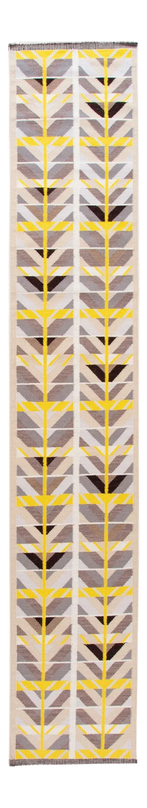 21st Century Modern Swedish Style Wool Runner Rug
