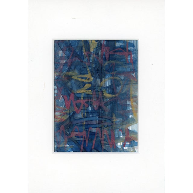 Paint Sin and Shadow Are Not the Same | Contemporary Mini Abstract Painting by JJHogan For Sale - Image 7 of 8