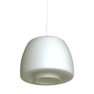 Opal Glass Pendant, 1950s For Sale