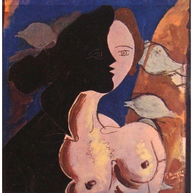 Brown Georges Braque, Head of a Woman, 1946, Heliogravure For Sale - Image 8 of 13