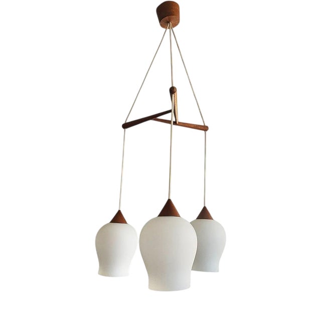 Vintage Scandinavian Pendant Lamp For Sale
