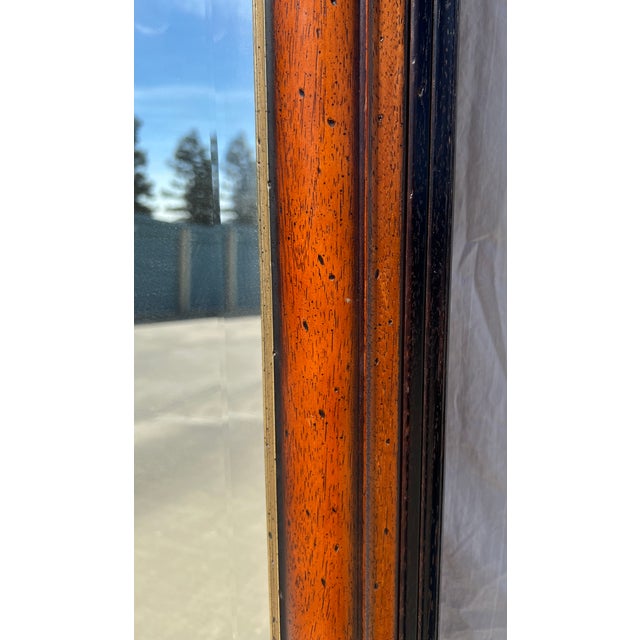 Distressed Tuscan-Style Full-Length Floor Mirror For Sale - Image 10 of 16
