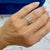 Metal Cartier Love Classic Model 18k White Gold 5.5mm Wedding Band Ring, Size 7 For Sale - Image 7 of 8