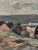 Carl Berndtsson, Village, 1960s, Oil Painting on Canvas, Framed For Sale - Image 11 of 14