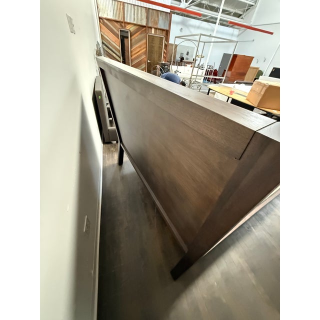 Queen Size Contemporary Bed Frame For Sale - Image 10 of 12