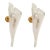 Mid Century Modern Murano Glass Sconces - A Pair For Sale