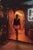Contemporary Leaving the House by Nicolas Martin | Oil on canvas Woman exiting a dimly lit doorway. For Sale - Image 3 of 3