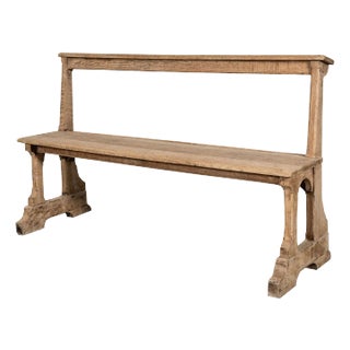 Antique Wooden Bench For Sale