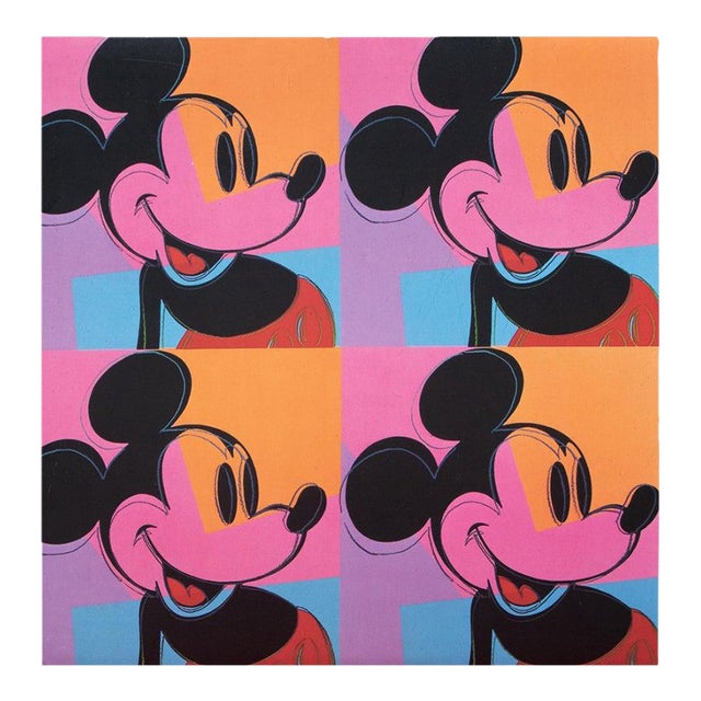 Andy Warhol Pop Art Myths Mickey Mouse-1 1992 For Sale
