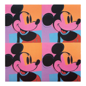 Andy Warhol Pop Art Myths Mickey Mouse-1 1992