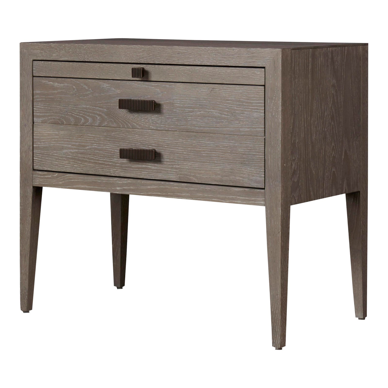 Modern Kennedy Nightstand, Stone Gray Chairish