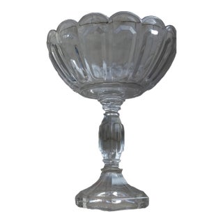 1908 A. H. Heisey Kalonyal Tall Compote For Sale