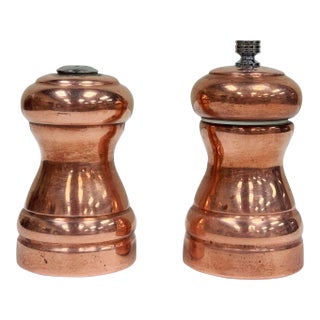 Vintage Olde Thompson Salt and Pepper Mill Set For Sale