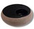Mid 20th Century Japanese Carved Studio Pottery Ikebana Bowl, Signed Nagakawa Tōgei 9" For Sale - Image 5 of 12