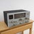 Discover this vintage National radio, a charming piece of 20th-century design. Crafted in an elegant gray finish, this...