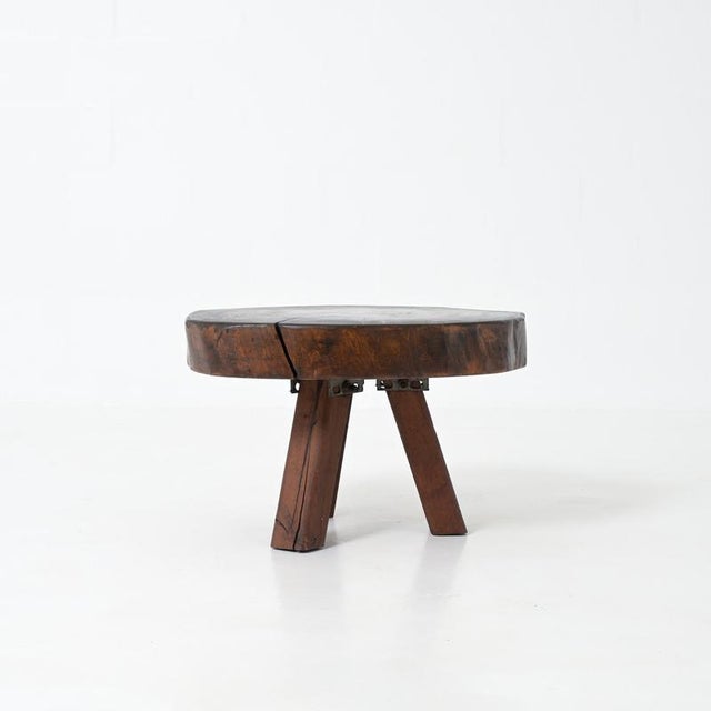 Round Coffee Table from Mobichalet, 1950s For Sale - Image 4 of 16