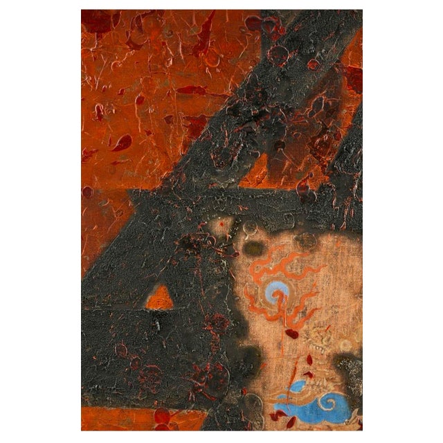Wang Tao, Large Chinese Contemporary Abstract Art Mixed Media Collage Painting Wang Tao, 2007 For Sale - Image 18 of 18
