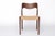 Mid-Century Danish Model 71 Chair in Dark Oak and Cord by Niels Otto (N. O.) Møller for J.L. Møllers, 1960s For Sale - Image 10 of 10