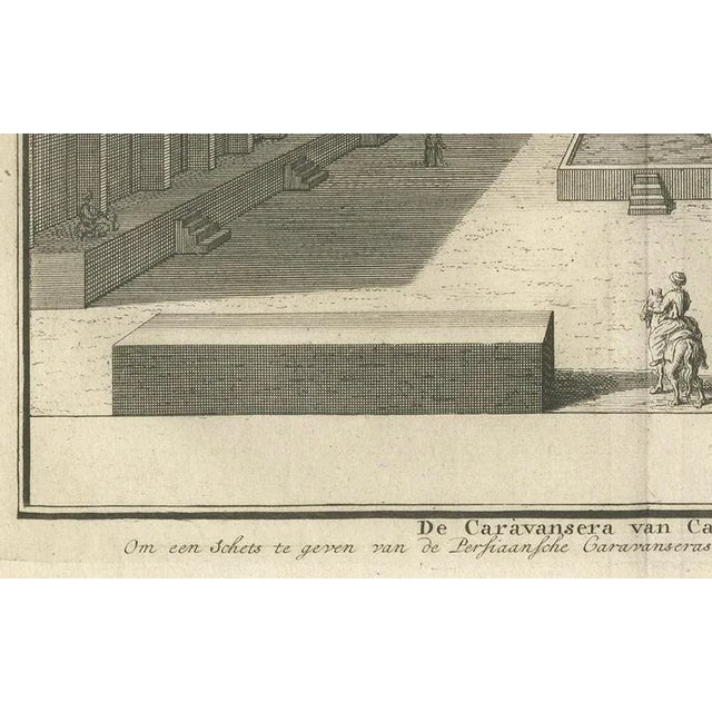 Caravanserai of Cachan, 1700s, Paper For Sale - Image 4 of 10