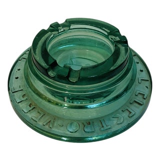 Pressed Glass Ashtray from St Yorre, 1920s For Sale