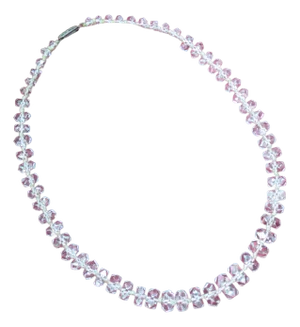 Vintage Art Deco Rock Crystal Necklace 1920s