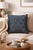 The colors of this Turkish pillow cover are sumptious: deep blue with gold accents in an arabesque design. Does not...