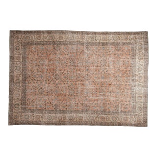 Vintage Distressed Sparta Rug - 7'1" X 10'5" For Sale