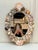 Traditional Mid Century Palm Beach Regency Oval Shell Encrusted Wall Mirror in the Style of Tony Duquette For Sale - Image 3 of 12