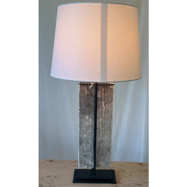 Late 19th Century Table Lamp Made From Antique Plaster Moulding Fragments For Sale In New York - Image 6 of 7