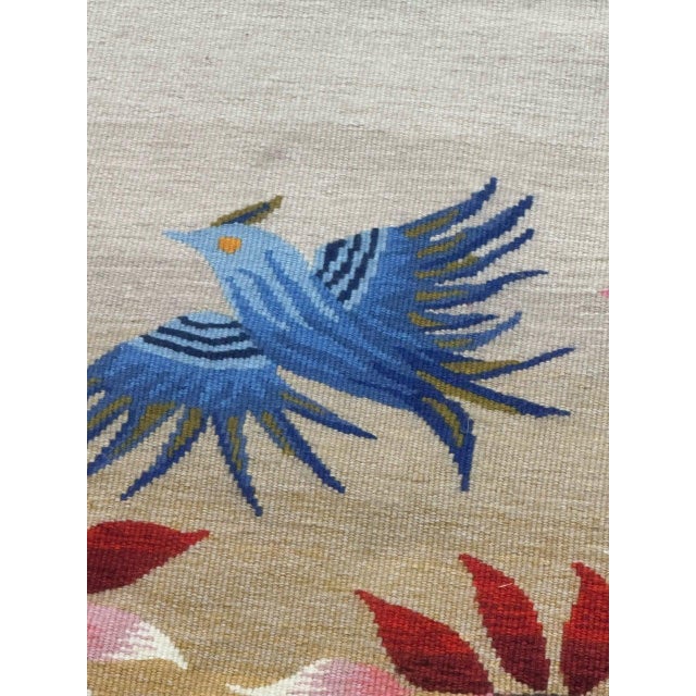 1950s French Tapestry by Michèle Ray Arbre Dor for Aubusson, 1950s For Sale - Image 5 of 18